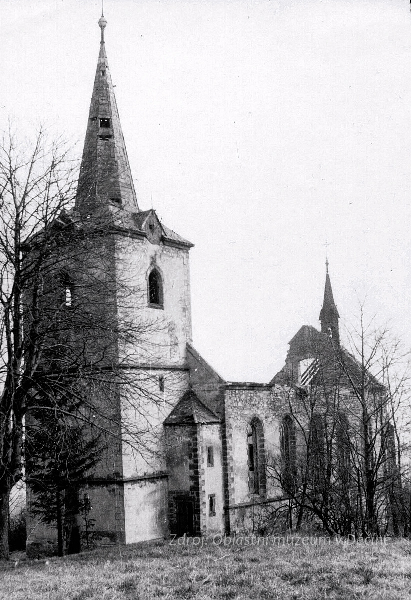 Huntířov, farní kostel sv. Jiří