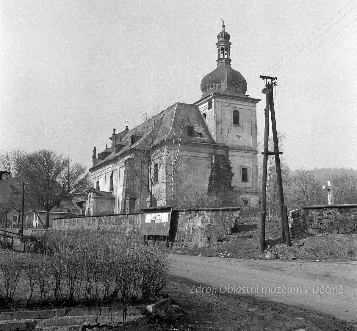 Děčín – Krásný Studenec, kostel archanděla Michaela