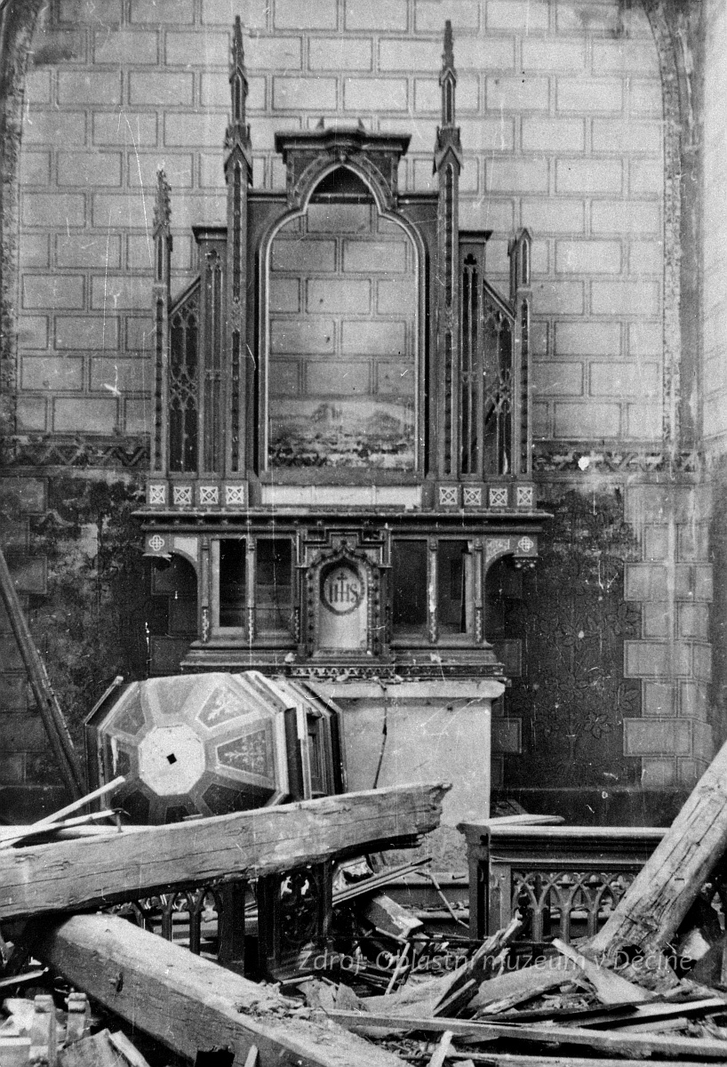 Huntířov, farní kostel sv. Jiří