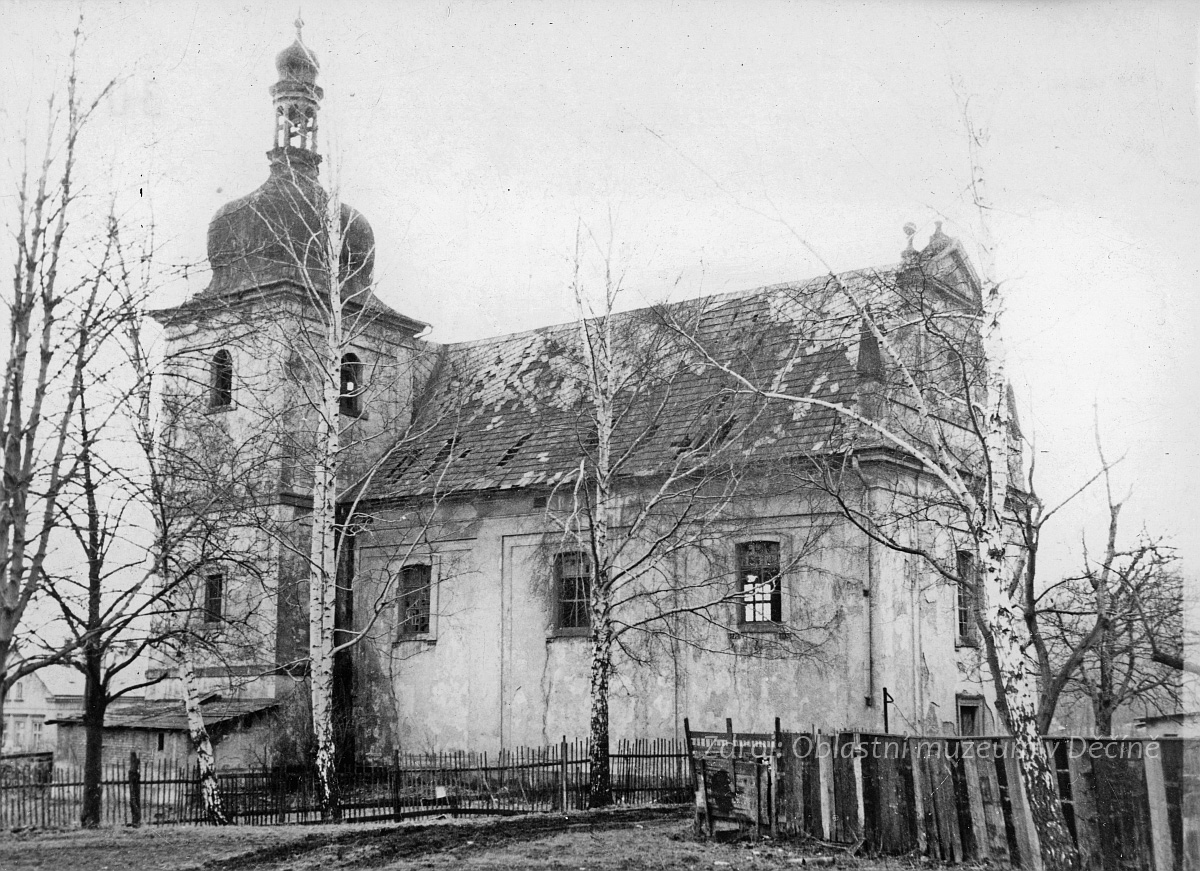 Děčín – Krásný Studenec, kostel archanděla Michaela